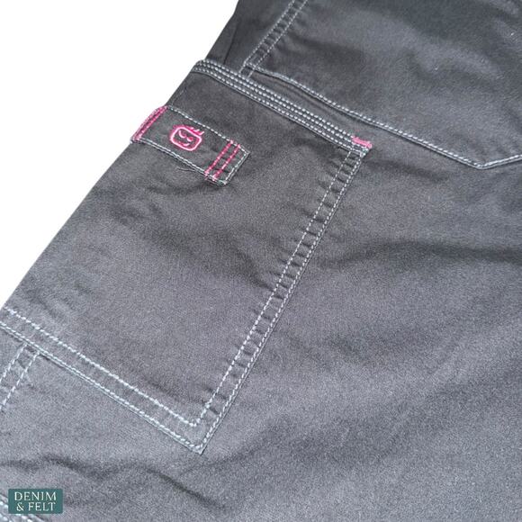 WonderWink WonderFlex Black Boot Cut Scrub Pants XLP Stretch Pockets Workwear - Picture 4 of 6